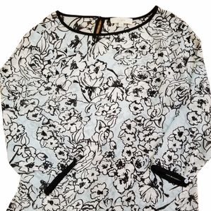 Ann Taylor LOFT floral blouse (M)